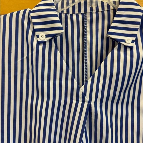 Striped Shirtdress-NWOT - Picture 3 of 7
